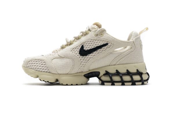CQ5486-200 Stussy X Nike Air Zoom Spiridon Caged 2 Fossil - Image 15