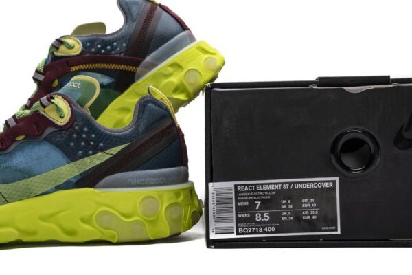 Nike React Element 87Undercover“Lakeside” BQ2718-400 - Image 2