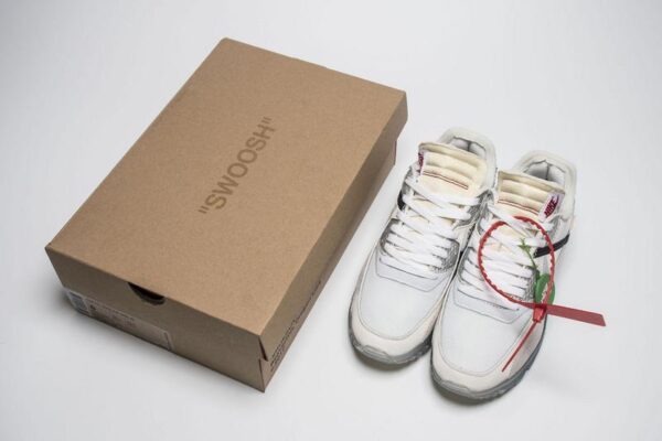 Off White x Nike air Max 90 AA7293-100 - Image 9