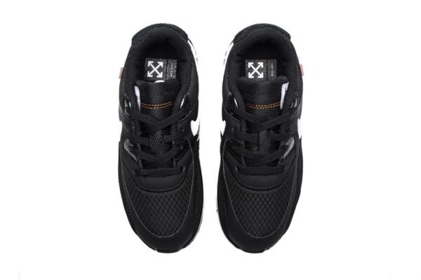OFF-WHITE x Nike Air Max 90 BT“All Black”BV0852-001 - Image 8