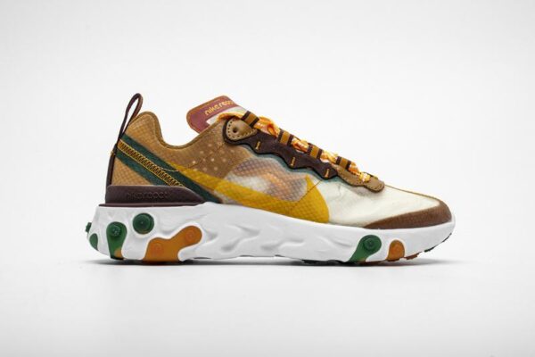 Nike React Element 87 Orange Peel CJ6897-113 - Image 8