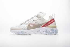 Nike React Element 87 “White Red” AQ1090-100