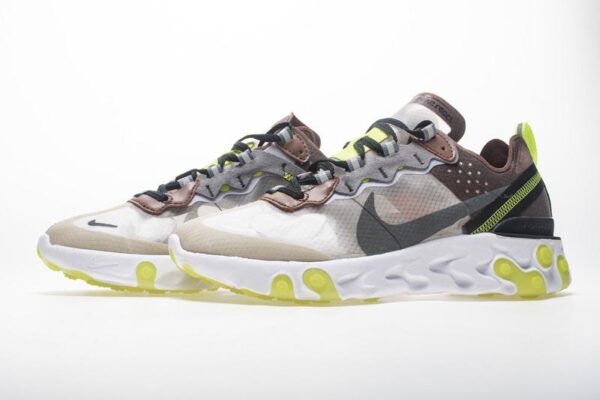 Nike React Element 87 “Brown green” AQ1090-002 - Image 2