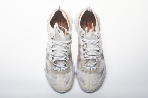 Nike React Element 87 “White Red” AQ1090-100 - Image 2
