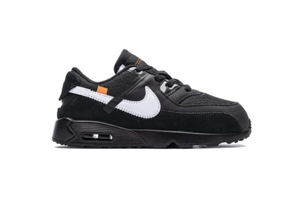 OFF-WHITE x Nike Air Max 90 BT“All Black”BV0852-001 - Image 5