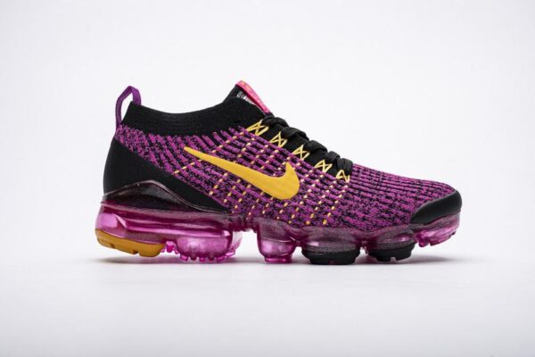 Nike Air VaporMax Flyknit 3.0 2019 Fuchsia Orange Black AJ6910-600 - Image 2