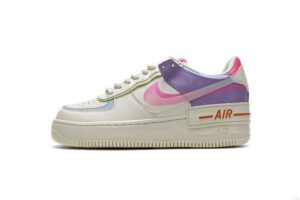 CU3012-164 Nike W Air Force 1 Shadow Pale Ivory Pink