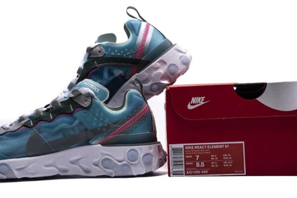 Nike React Element 87 “Royal Tint”AQ1090-400 - Image 2