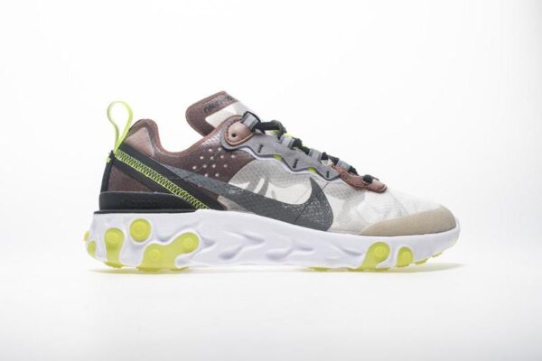 Nike React Element 87 “Brown green” AQ1090-002 - Image 8