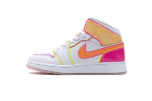 CV4611-100 Air Jordan 1 Mid GS “Edge Glow”