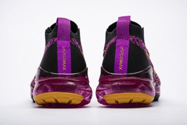 Nike Air VaporMax Flyknit 3.0 2019 Fuchsia Orange Black AJ6910-600 - Image 5
